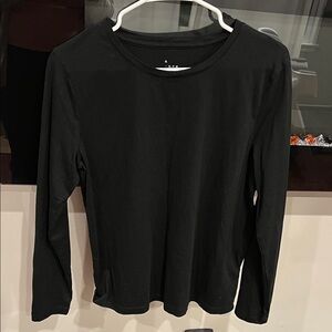 a new day Black Long Sleeve Tee